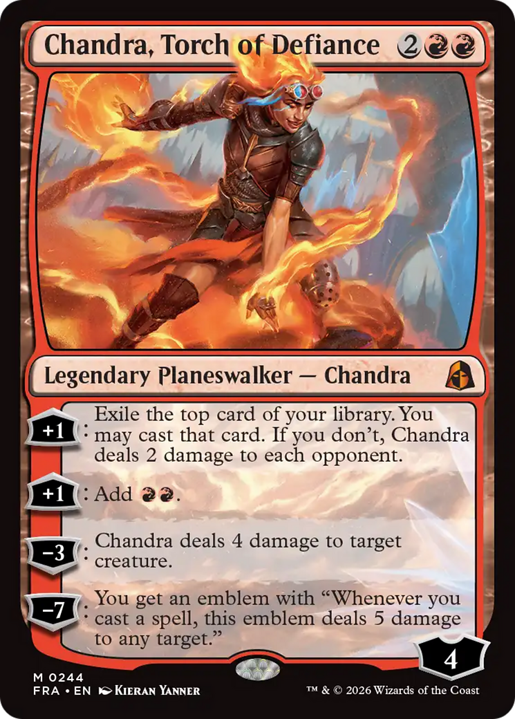 Chandra, Torch of Defiance [Reality Fracture] | Lots Moore NSW