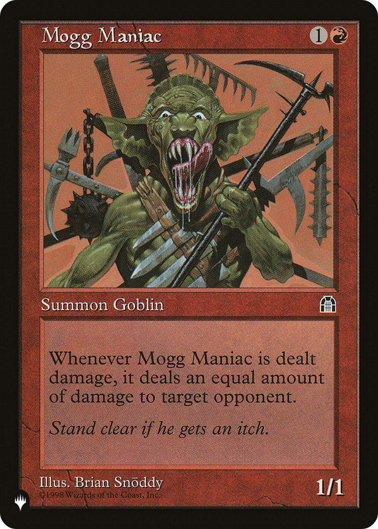 Mogg Maniac [The List] | Lots Moore NSW