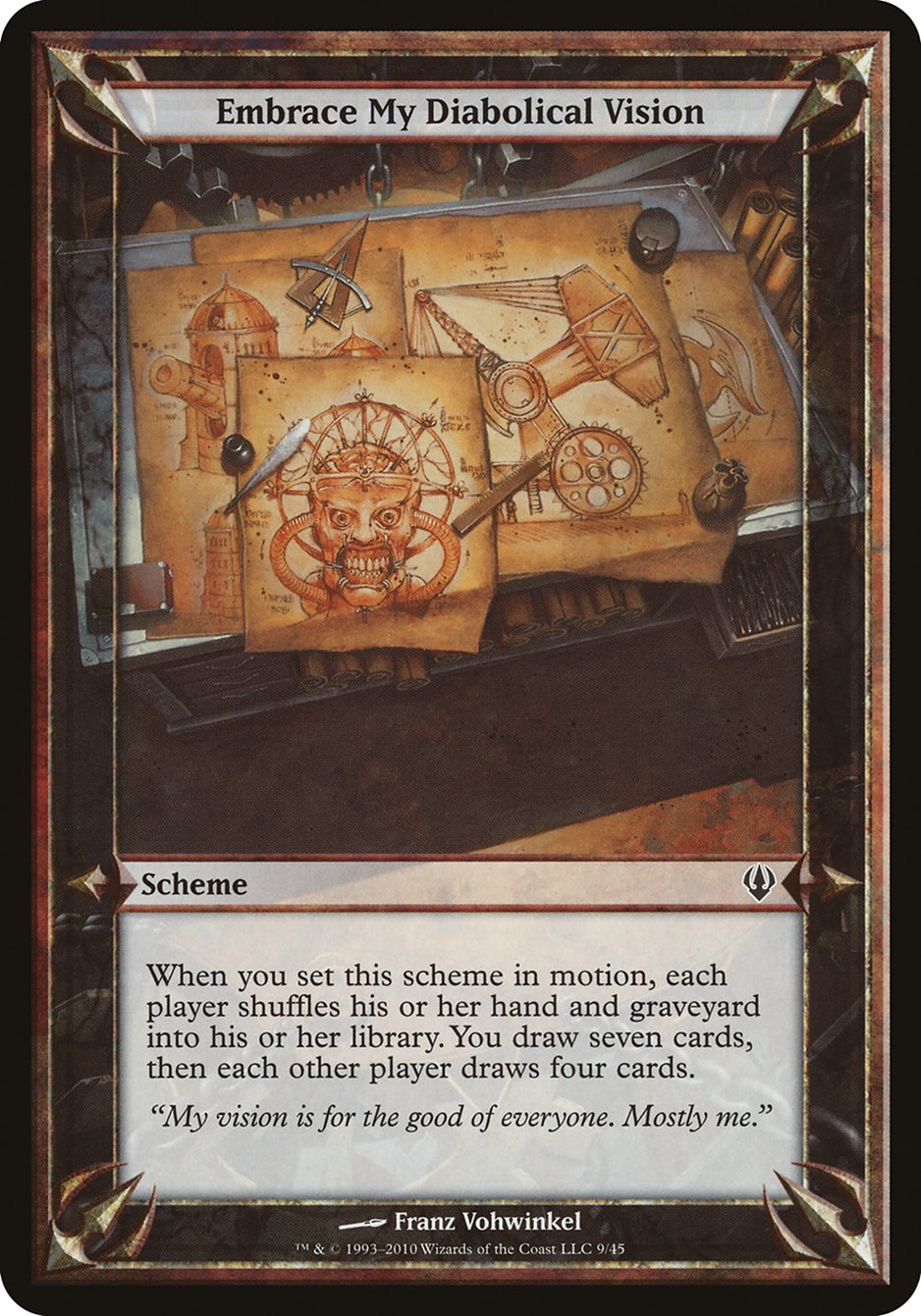 Embrace My Diabolical Vision (Schemes) [Archenemy Schemes] | Lots Moore NSW