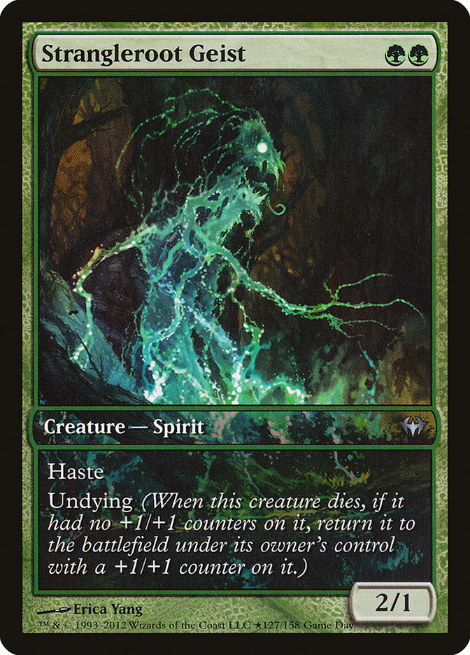 Strangleroot Geist (Game Day) [Dark Ascension Promos] | Lots Moore NSW