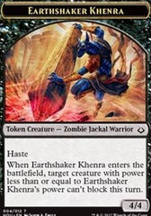 Earthshaker Khenra // Zombie Double-Sided Token [Hour of Devastation Tokens] | Lots Moore NSW
