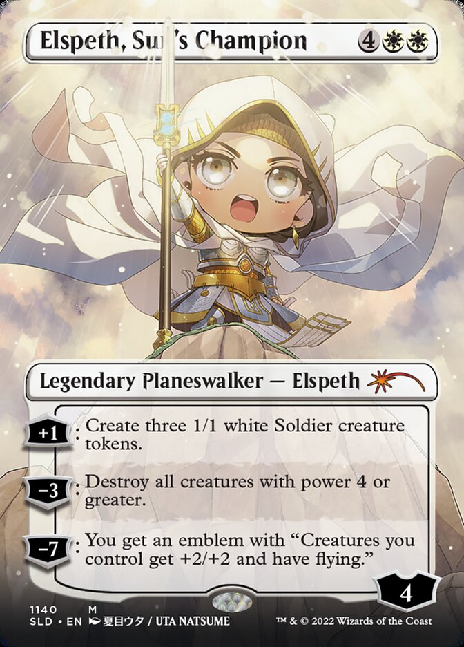 Elspeth, Sun's Champion (Borderless) (1140) [Secret Lair Drop Series] | Lots Moore NSW