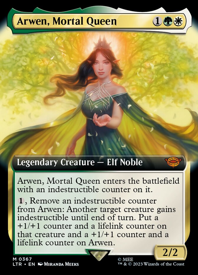Arwen, Mortal Queen (Extended Art) [The Lord of the Rings: Tales of Middle-Earth] | Lots Moore NSW