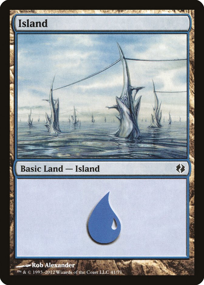 Island (41) [Duel Decks: Venser vs. Koth] | Lots Moore NSW