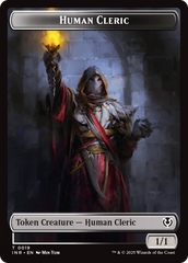 Demon // Human Cleric Double-Sided Token [Innistrad Remastered Tokens] | Lots Moore NSW