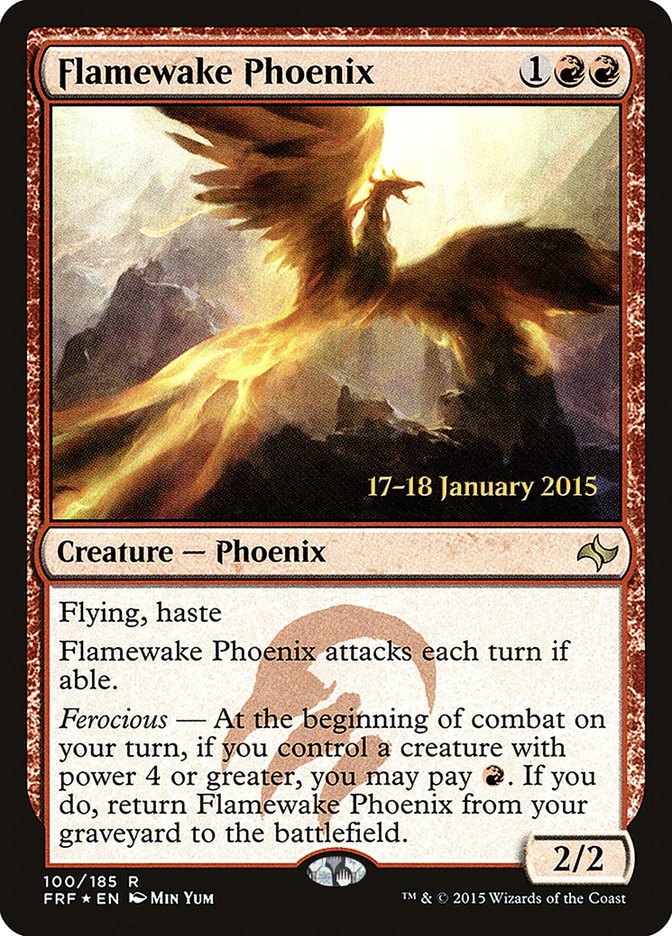 Flamewake Phoenix [Fate Reforged Prerelease Promos] | Lots Moore NSW