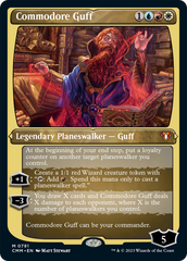 Commodore Guff (Display Commander) (Foil Etched) [Commander Masters] | Lots Moore NSW