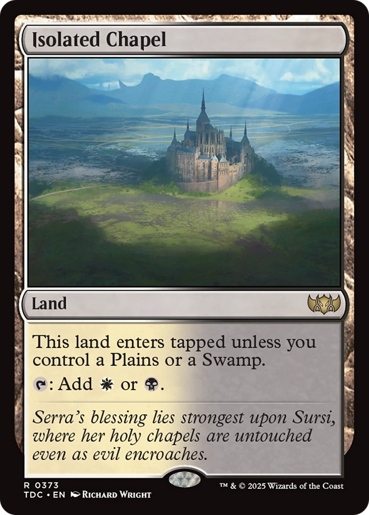 Isolated Chapel [Tarkir: Dragonstorm Commander] | Lots Moore NSW