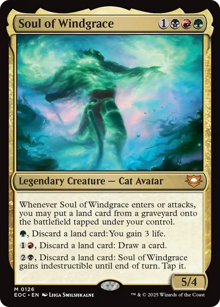 Soul of Windgrace [Edge of Eternities Commander] | Lots Moore NSW