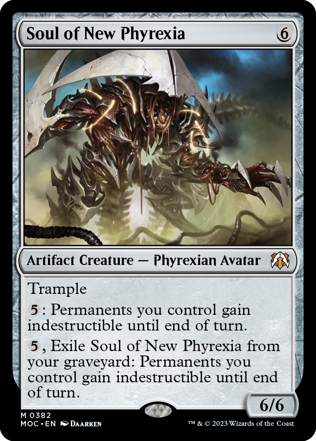 Soul of New Phyrexia [March of the Machine Commander] | Lots Moore NSW