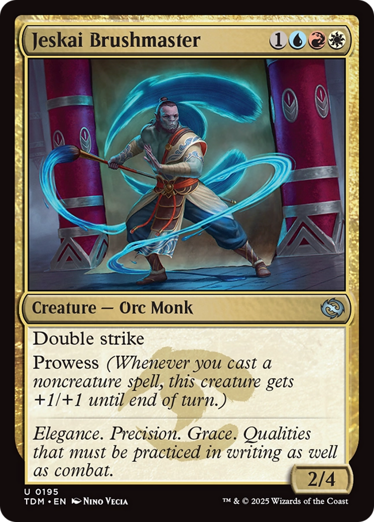 Jeskai Brushmaster [Tarkir: Dragonstorm] | Lots Moore NSW