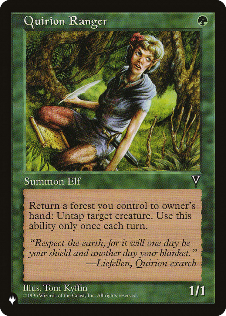 Quirion Ranger [The List] | Lots Moore NSW
