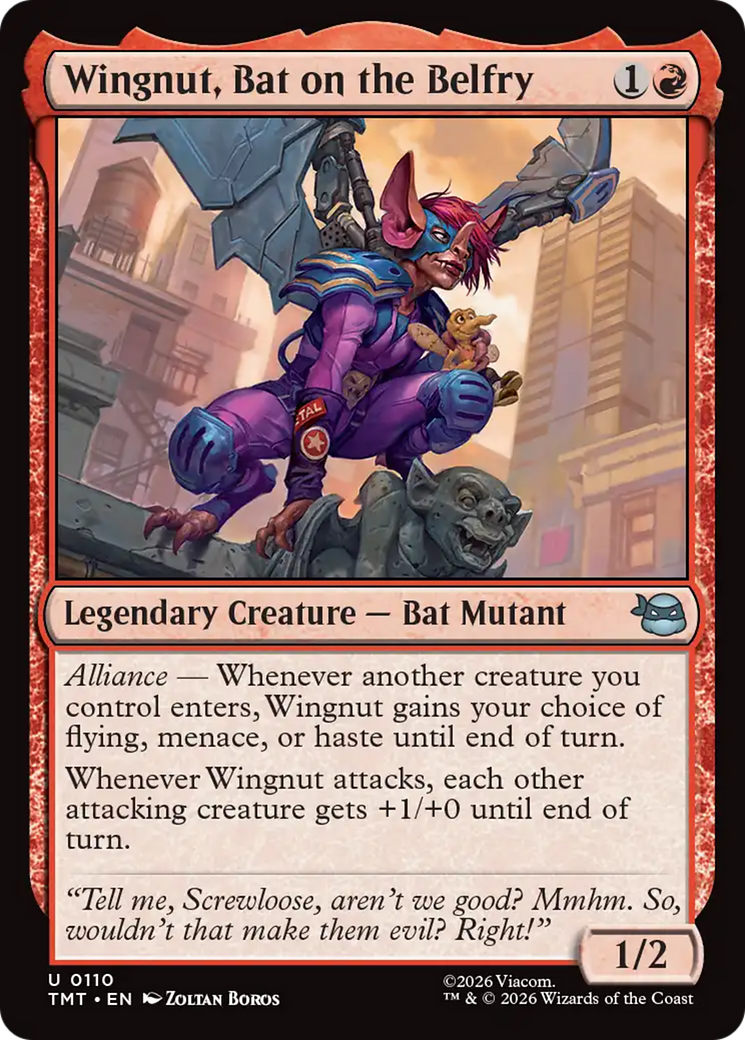 Wingnut, Bat on the Belfry [Teenage Mutant Ninja Turtles] | Lots Moore NSW