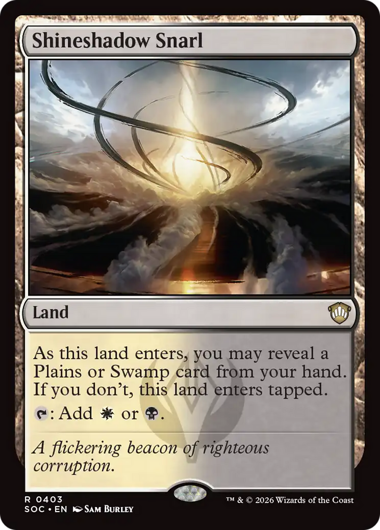 Shineshadow Snarl [Secrets of Strixhaven Commander] | Lots Moore NSW