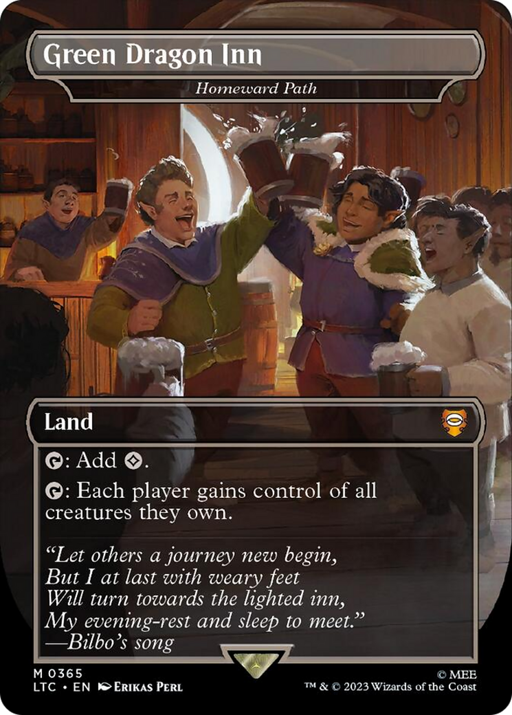 Green Dragon Inn - Homeward Path [The Lord of the Rings: Tales of Middle-Earth Commander] | Lots Moore NSW