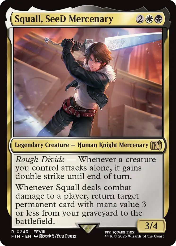 Squall, SeeD Mercenary [FINAL FANTASY] | Lots Moore NSW