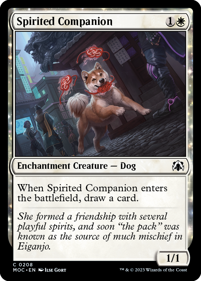 Spirited Companion [March of the Machine Commander] | Lots Moore NSW