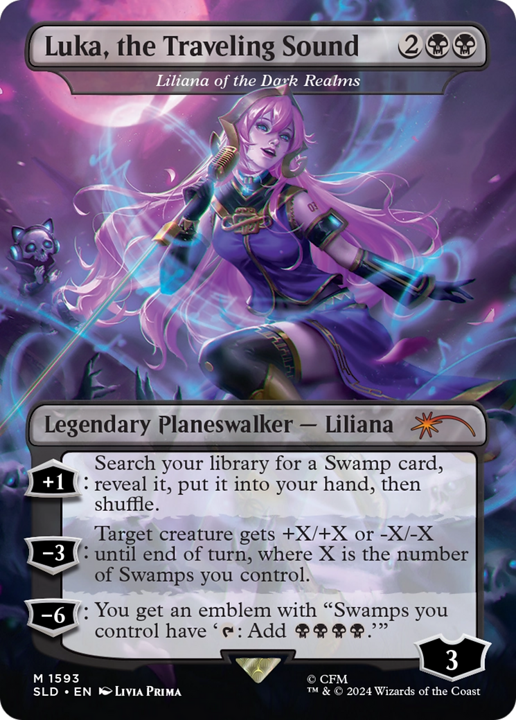 Luka, the Traveling Sound - Liliana of the Dark Realms [Secret Lair Drop Series] | Lots Moore NSW