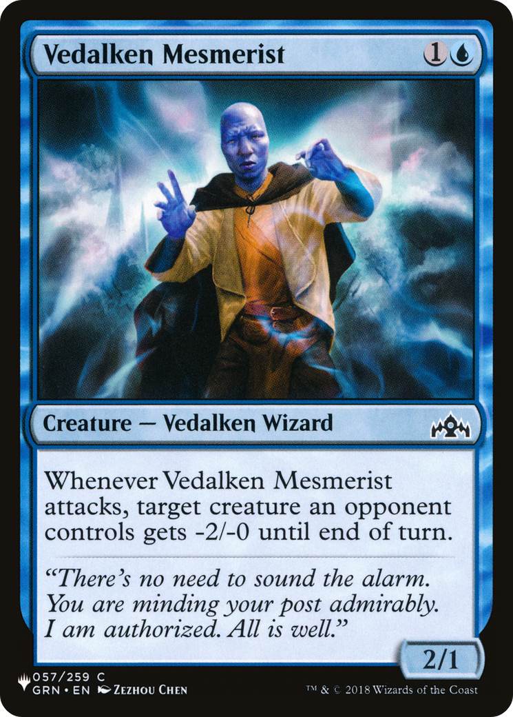 Vedalken Mesmerist [The List] | Lots Moore NSW
