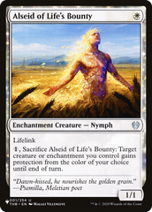 Alseid of Life's Bounty [The List Reprints] | Lots Moore NSW