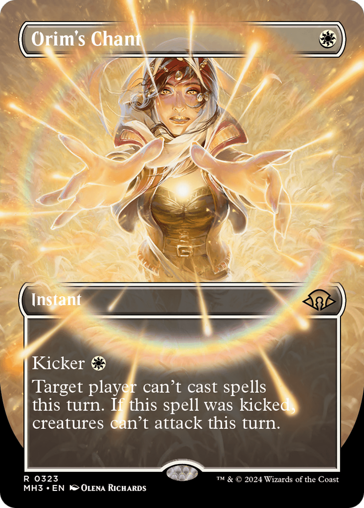Orim's Chant (Borderless) [Modern Horizons 3] | Lots Moore NSW