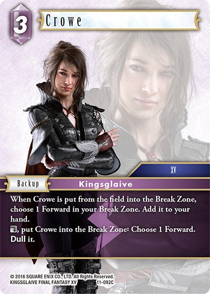 Crowe [Opus XI] | Lots Moore NSW
