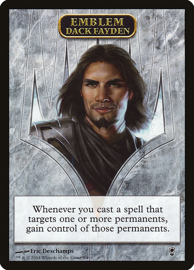 Dack Fayden Emblem [Conspiracy Tokens] | Lots Moore NSW