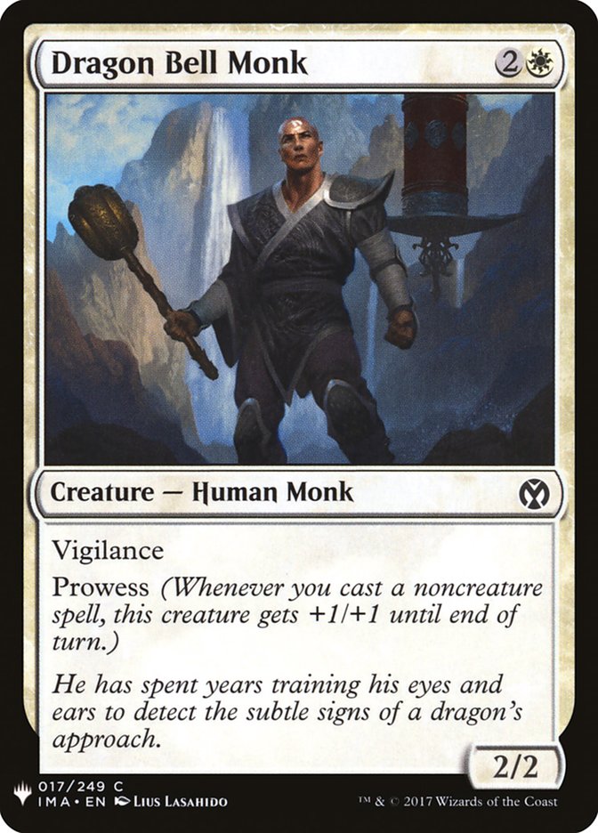 Dragon Bell Monk [Mystery Booster] | Lots Moore NSW