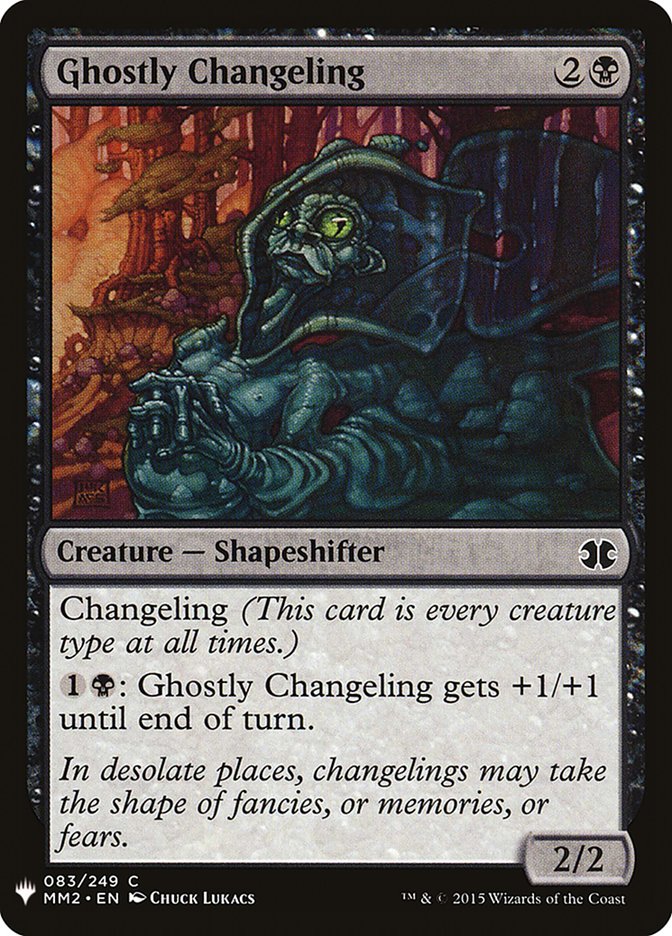Ghostly Changeling [Mystery Booster] | Lots Moore NSW