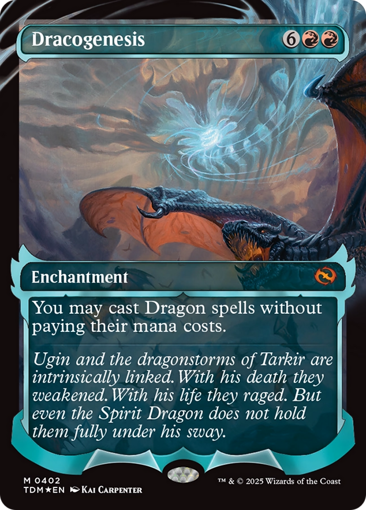 Dracogenesis (0402) (Showcase) [Tarkir: Dragonstorm] | Lots Moore NSW