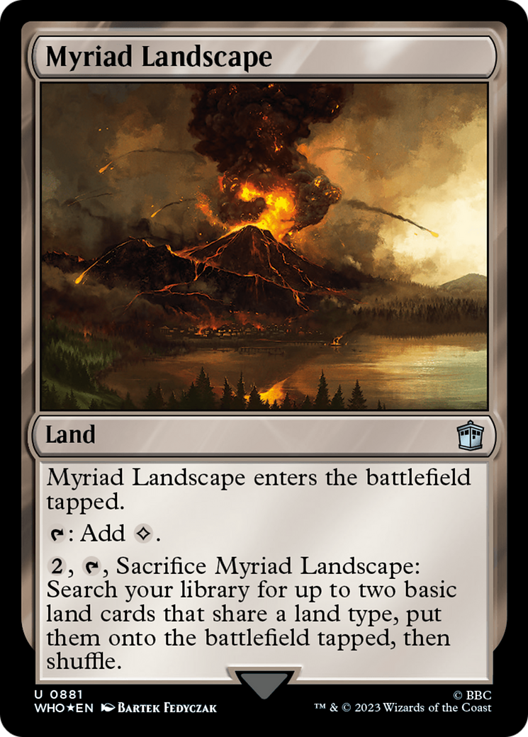 Myriad Landscape (Surge Foil) [Doctor Who] | Lots Moore NSW