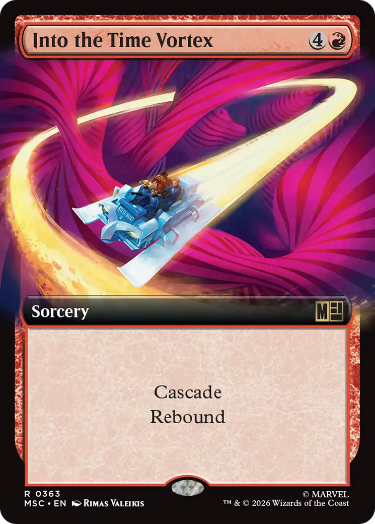 Into the Time Vortex (Extended Art) [Marvel Super Heroes Commander] | Lots Moore NSW