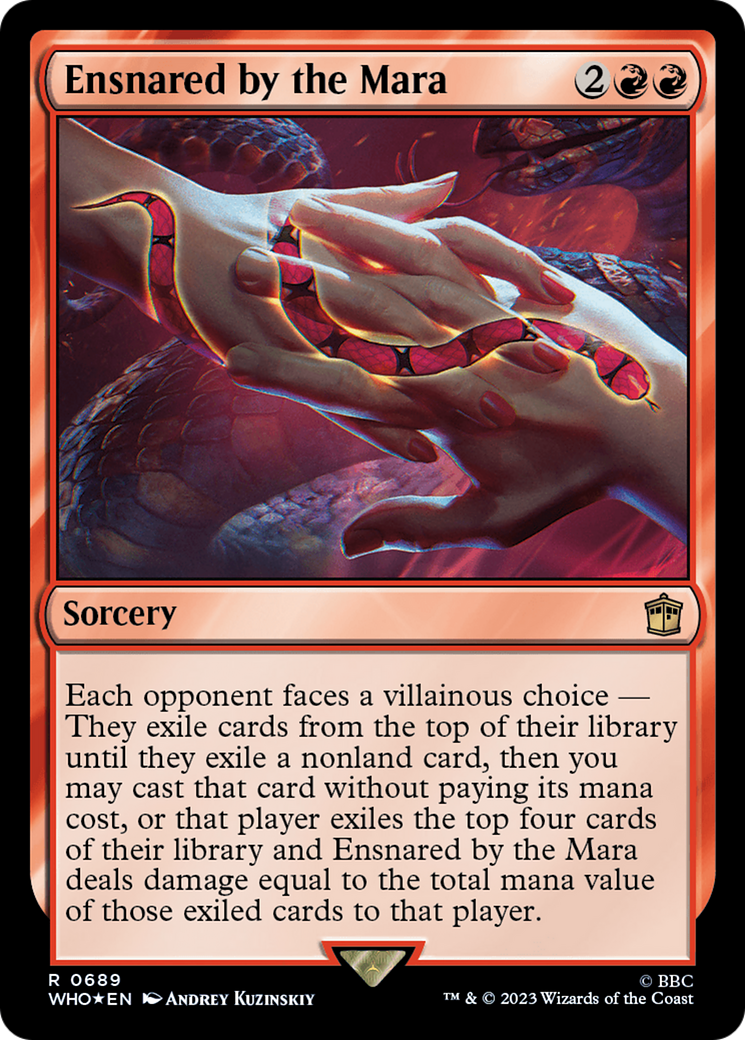Ensnared by the Mara (Surge Foil) [Doctor Who] | Lots Moore NSW