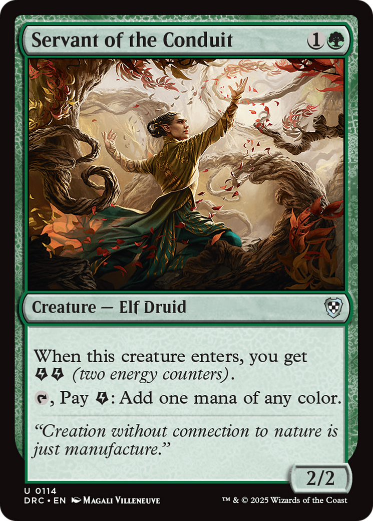 Servant of the Conduit [Aetherdrift Commander] | Lots Moore NSW