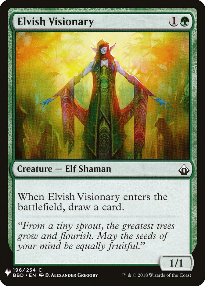 Elvish Visionary [Mystery Booster] | Lots Moore NSW