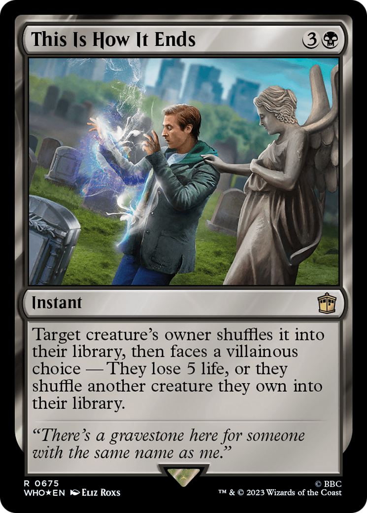 This Is How It Ends (Surge Foil) [Doctor Who] | Lots Moore NSW