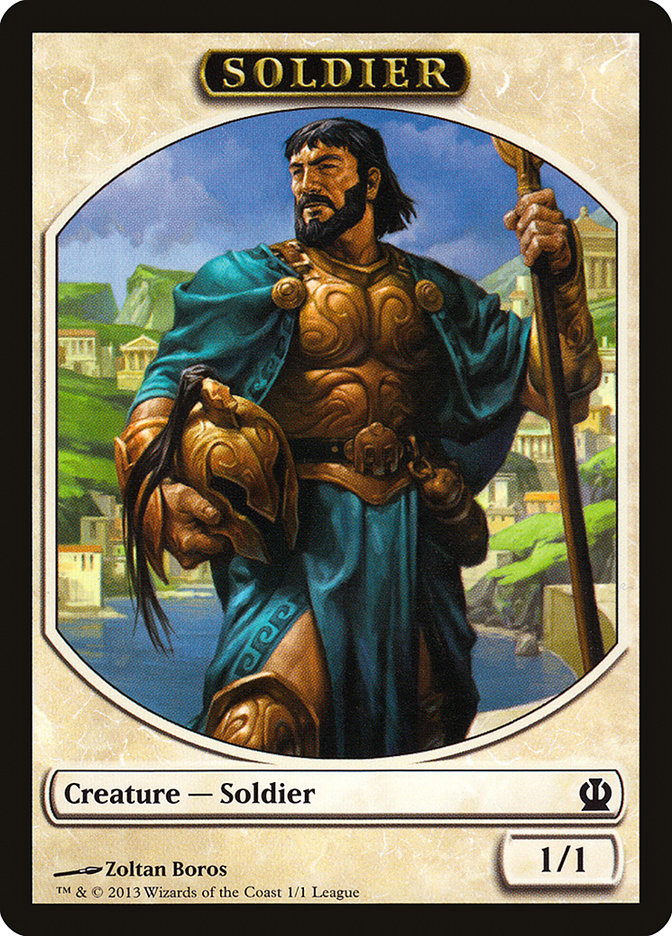 Soldier Token (Zoltan Boros) [League Tokens 2013] | Lots Moore NSW
