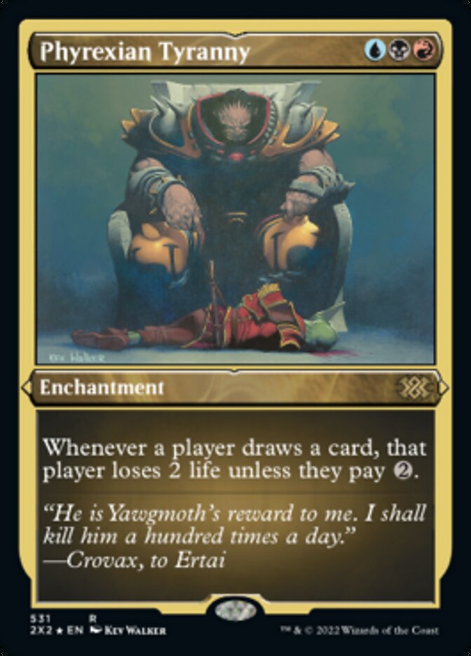 Phyrexian Tyranny (Foil Etched) [Double Masters 2022] | Lots Moore NSW