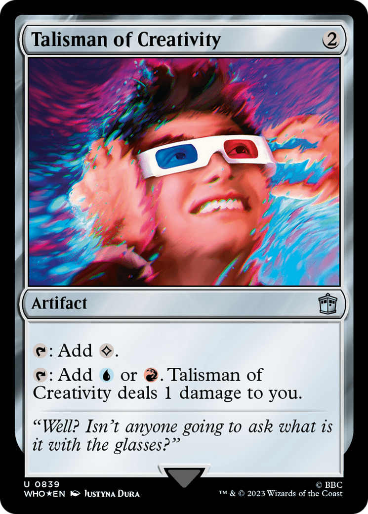 Talisman of Creativity (Surge Foil) [Doctor Who] | Lots Moore NSW