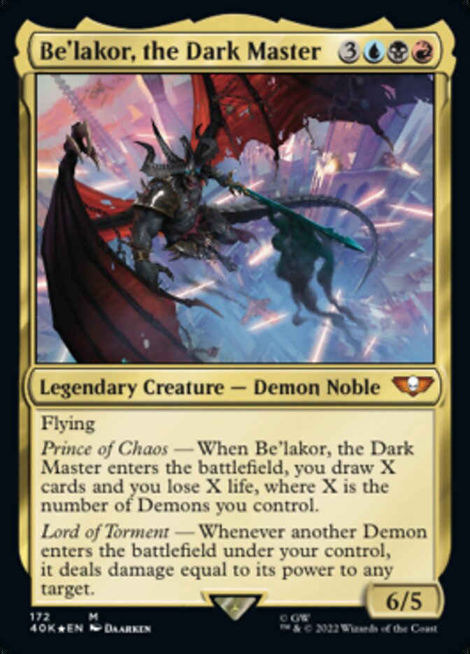 Be'lakor, the Dark Master [Warhammer 40,000] | Lots Moore NSW