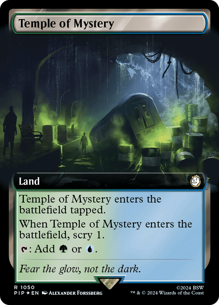 Temple of Mystery (Extended Art) (Surge Foil) [Fallout] | Lots Moore NSW