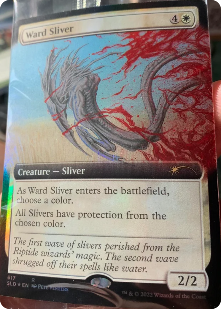 Ward Sliver (Extended Art) [Secret Lair Drop Promos] | Lots Moore NSW