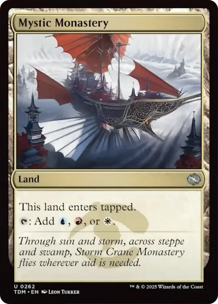 Mystic Monastery [Tarkir: Dragonstorm] | Lots Moore NSW