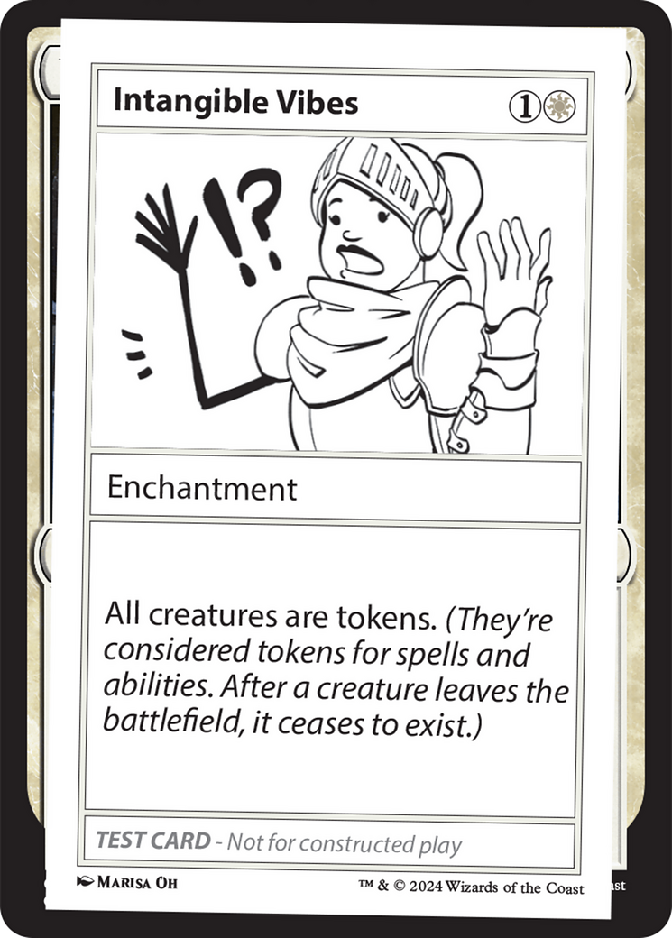 Intangible Vibes [Mystery Booster 2 Playtest Cards] | Lots Moore NSW