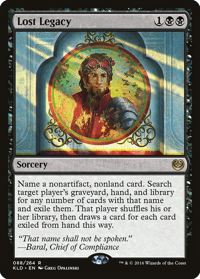 Lost Legacy [Kaladesh] | Lots Moore NSW