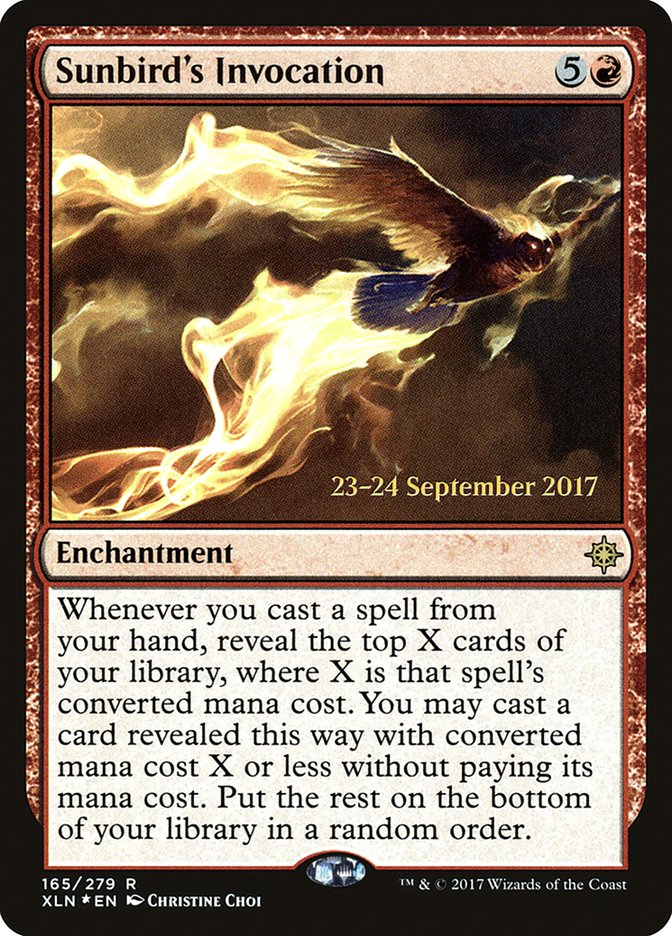 Sunbird's Invocation [Ixalan Prerelease Promos] | Lots Moore NSW