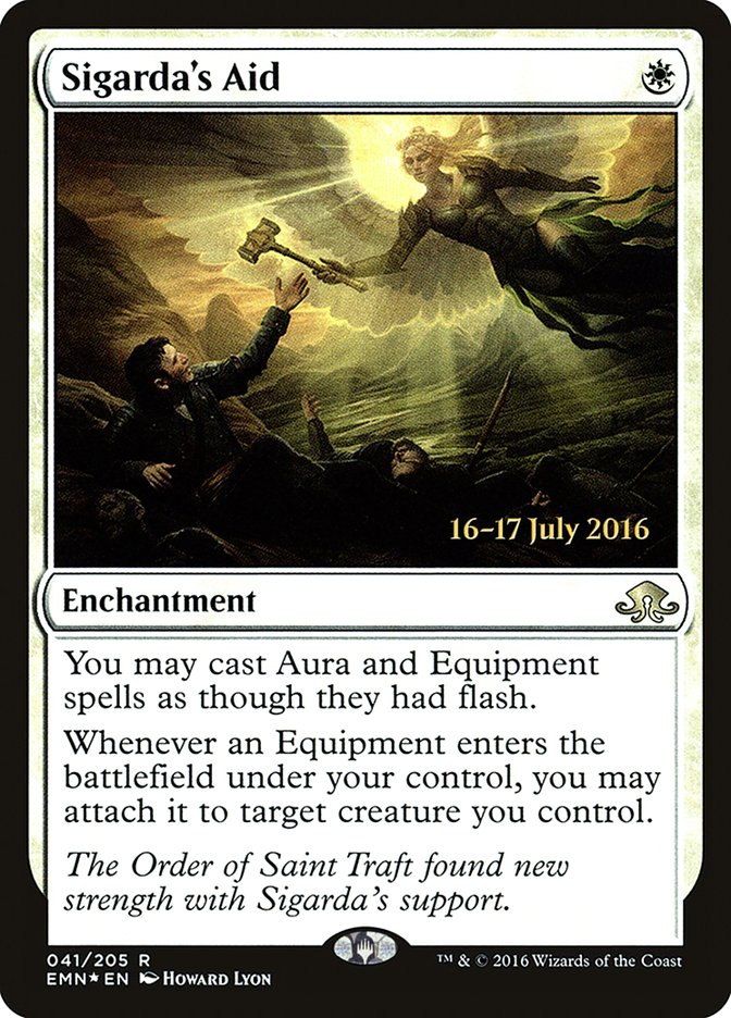 Sigarda's Aid [Eldritch Moon Prerelease Promos] | Lots Moore NSW