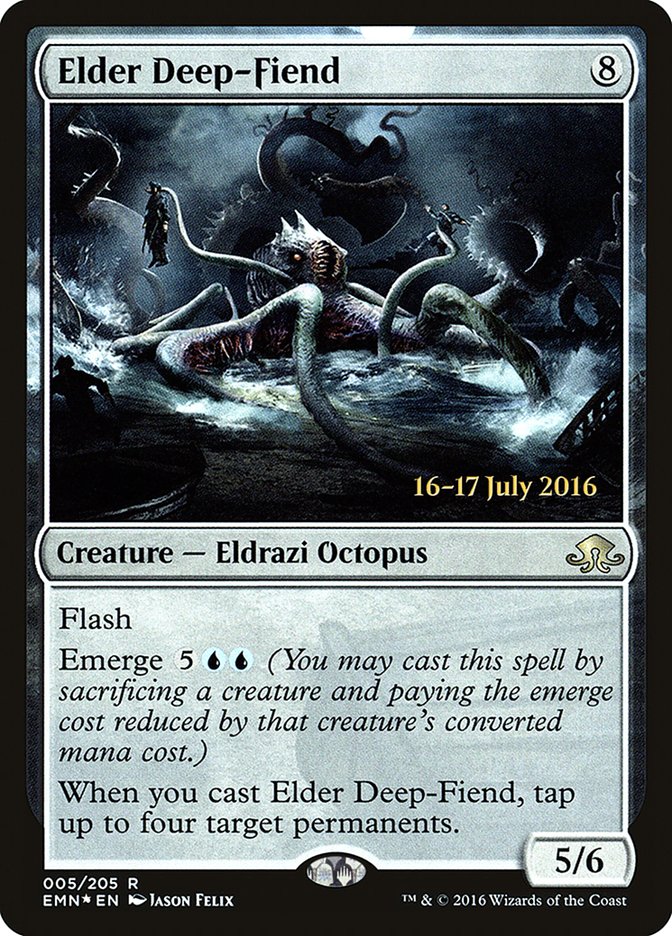 Elder Deep-Fiend [Eldritch Moon Prerelease Promos] | Lots Moore NSW