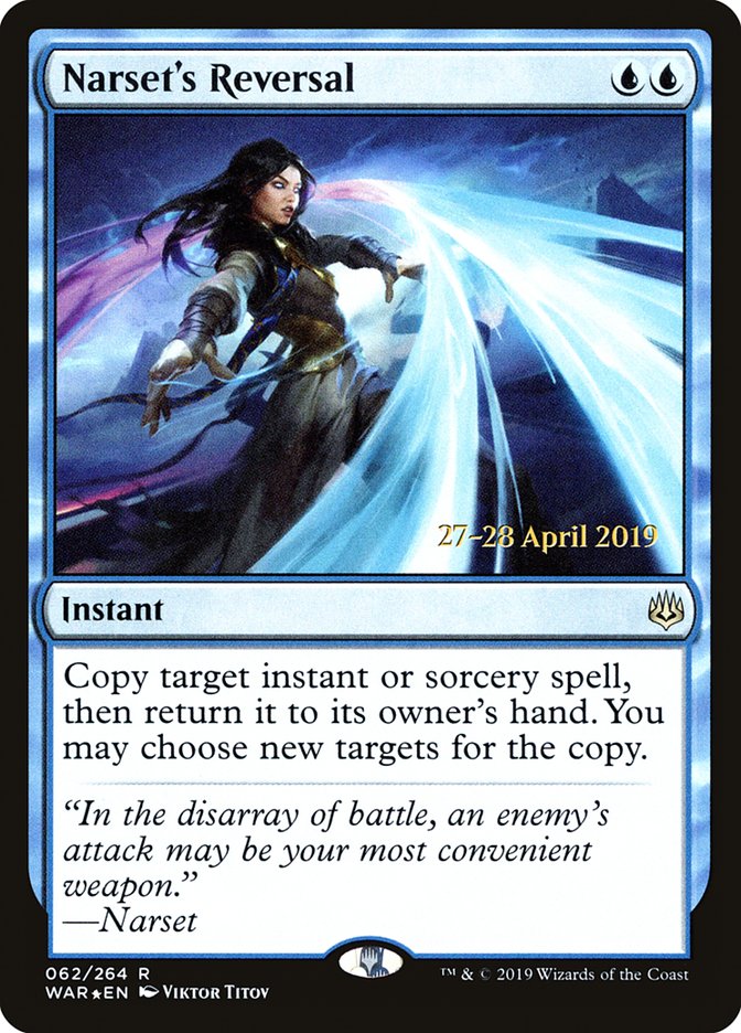 Narset's Reversal [War of the Spark Prerelease Promos] | Lots Moore NSW