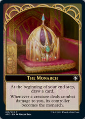 Dragon Spirit // The Monarch Double-Sided Token [Dungeons & Dragons: Adventures in the Forgotten Realms Commander Tokens] | Lots Moore NSW